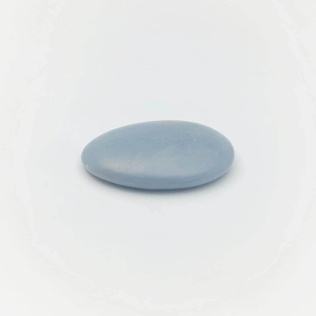 Worry Stone - Angelite - Rocks and Gems Canada