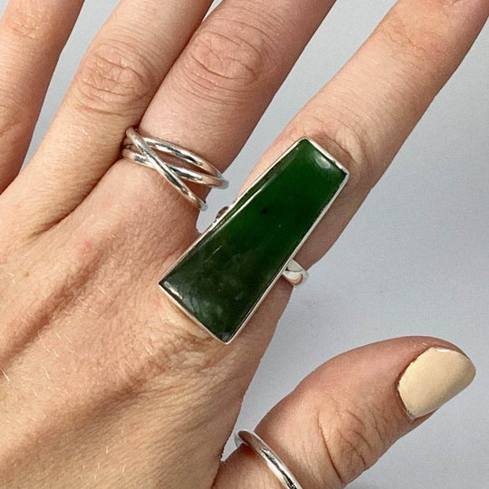 Canadian Jade Ring - Rocks and Gems Canada
