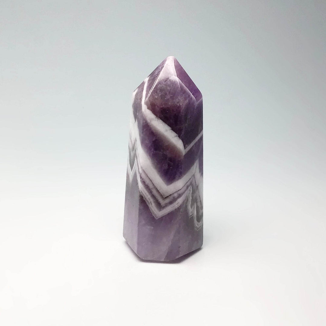 Chevron Amethyst Point - Rocks and Gems Canada