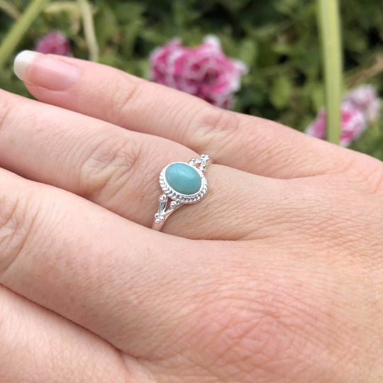 Amazonite Ring - Rocks and Gems Canada