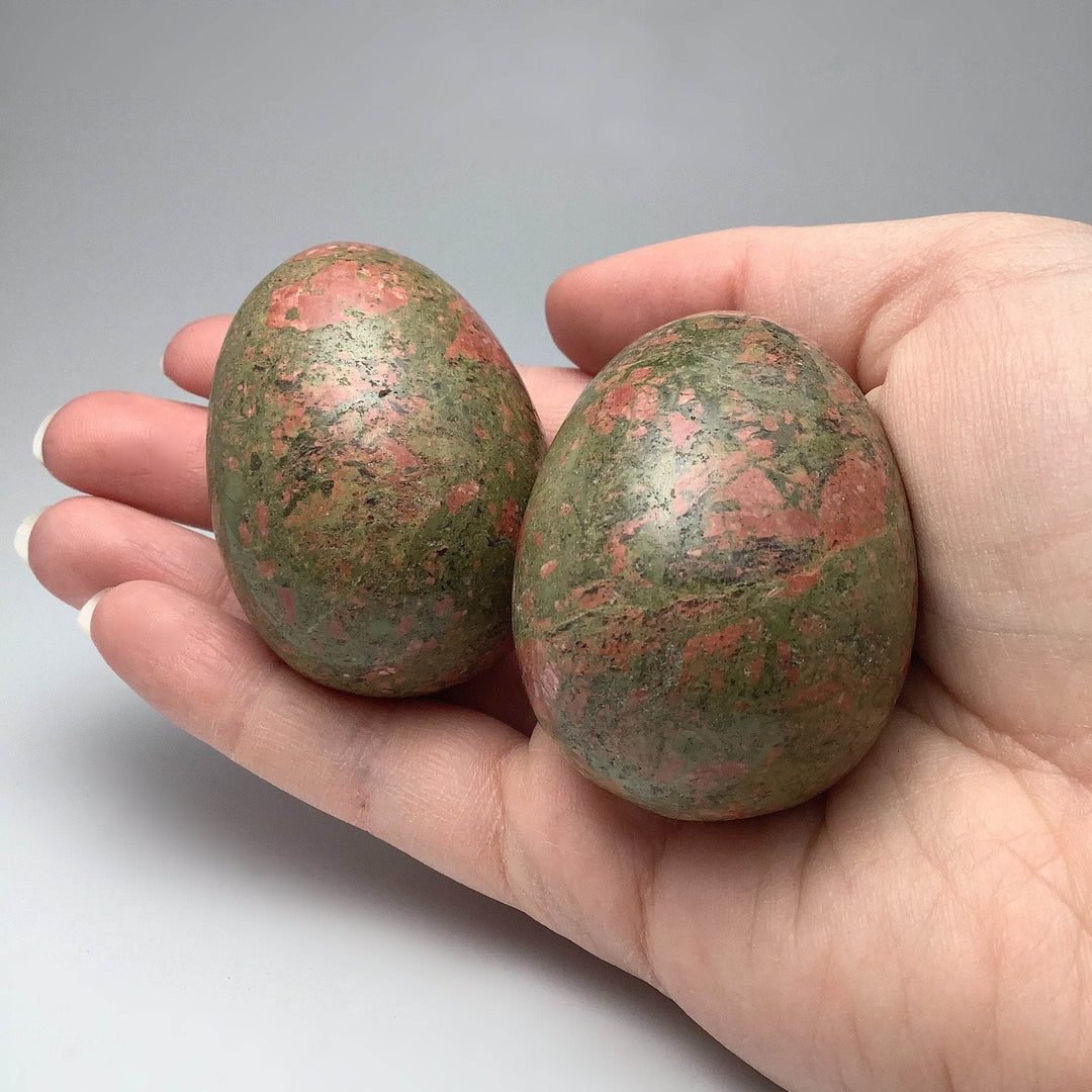 Unakite Egg - Rocks and Gems Canada