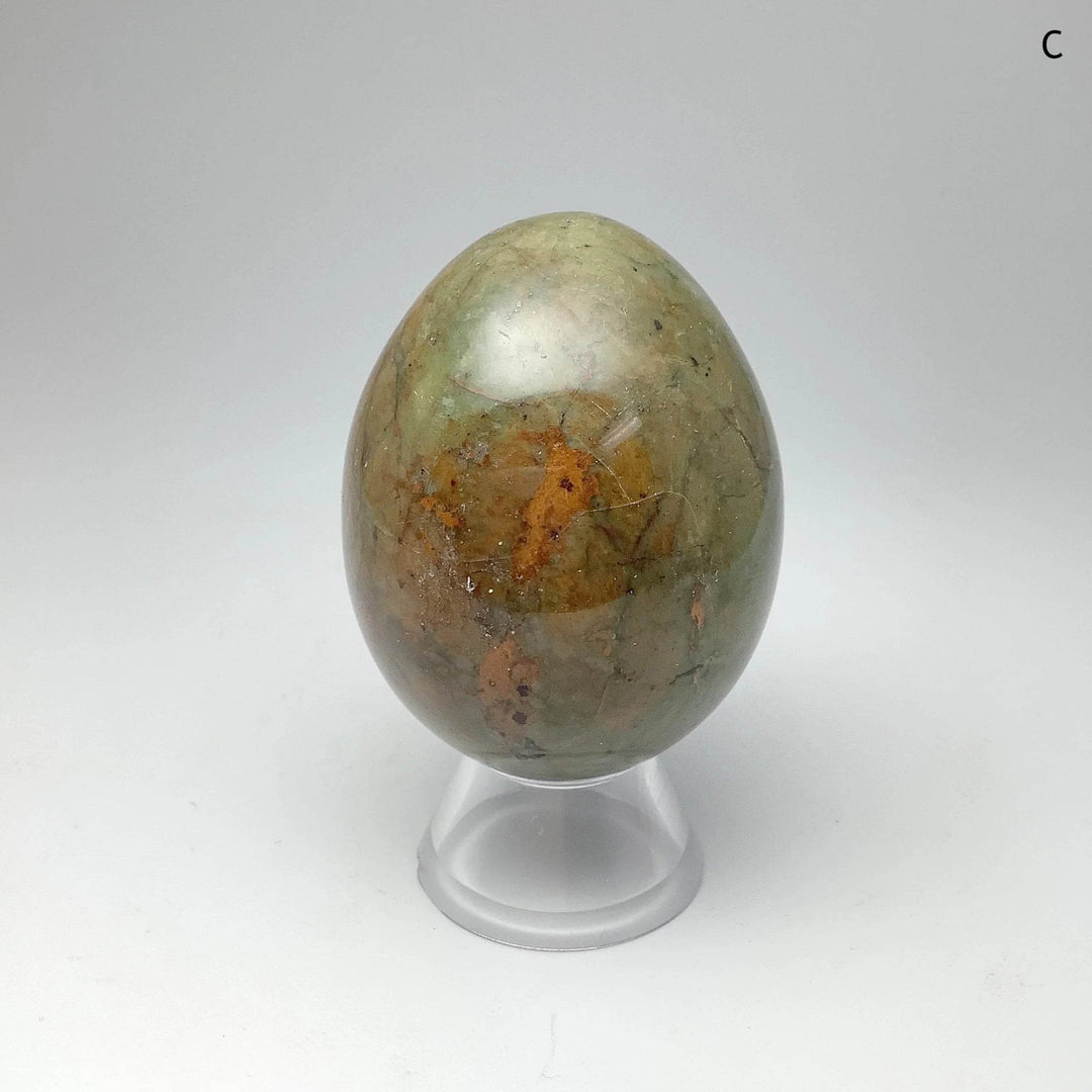Chrysoprase Egg - Rocks and Gems Canada