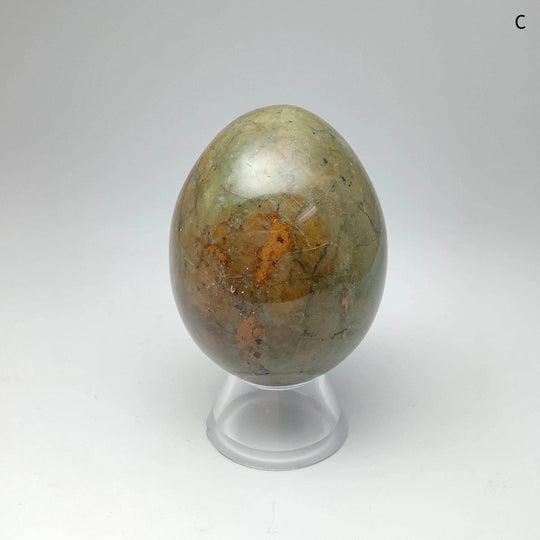 Chrysoprase Egg - Rocks and Gems Canada