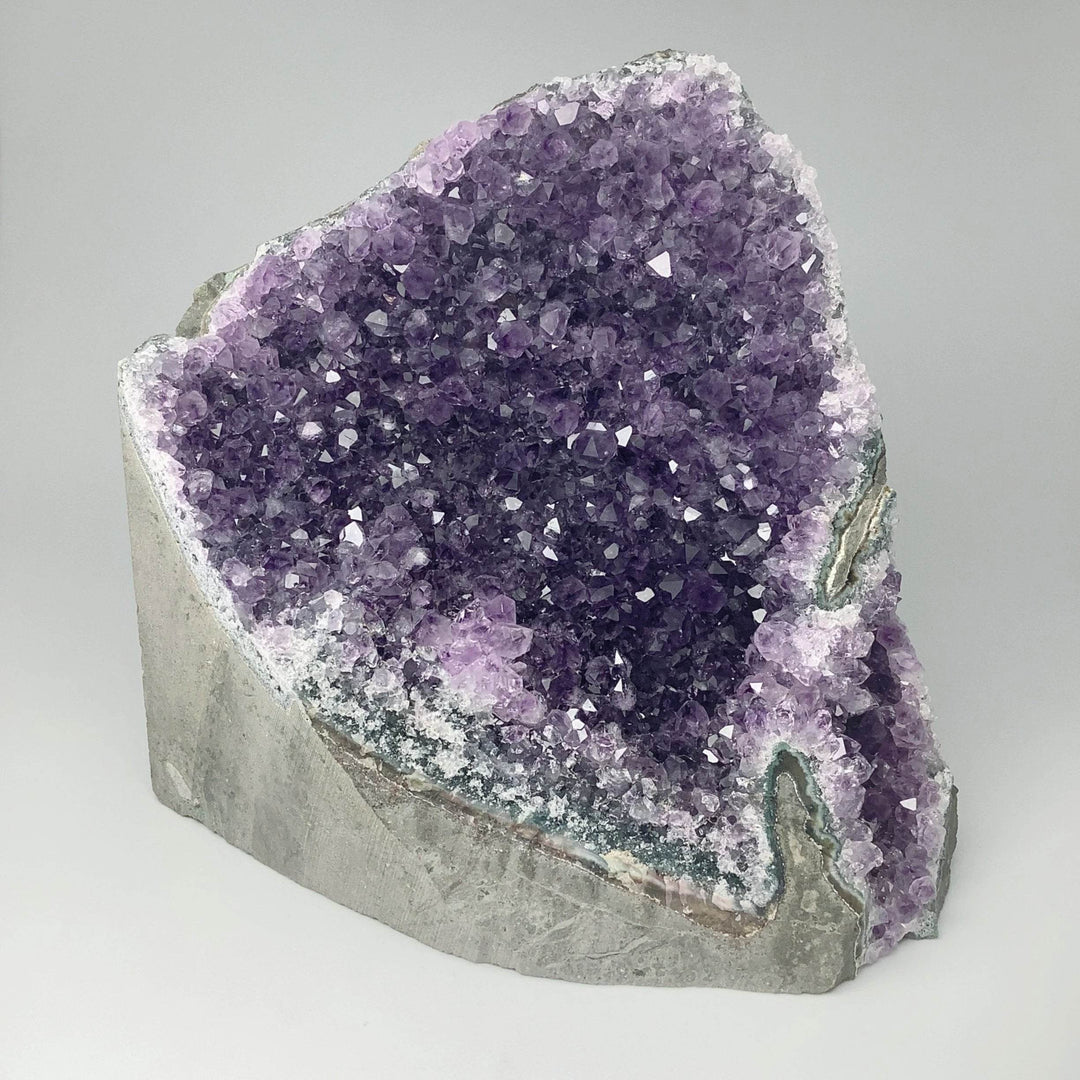Amethyst Druze Cluster Stand Up - Rocks and Gems Canada