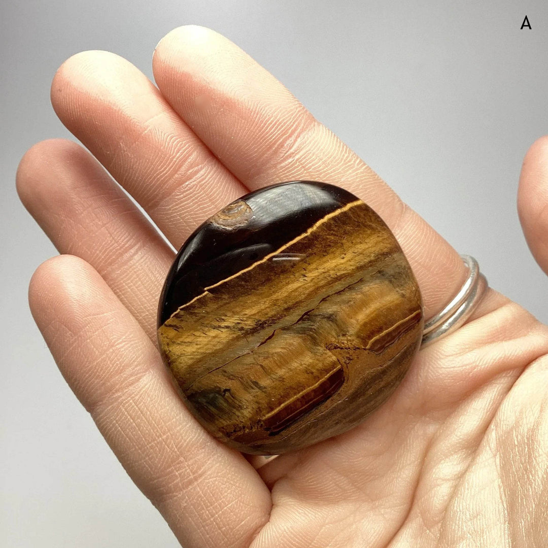 Tiger Eye Touch Stone - Rocks and Gems Canada