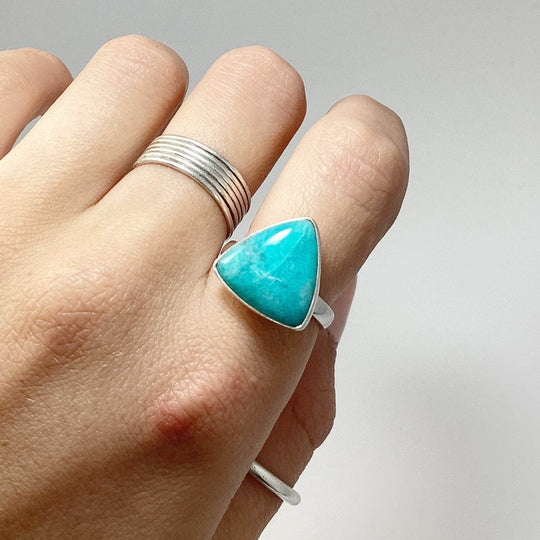 Amazonite Ring - Rocks and Gems Canada