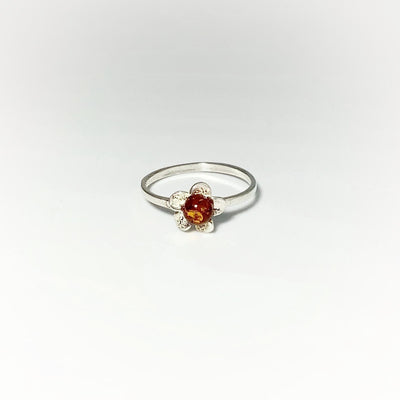 Cognac Amber Ring - Small Sizes