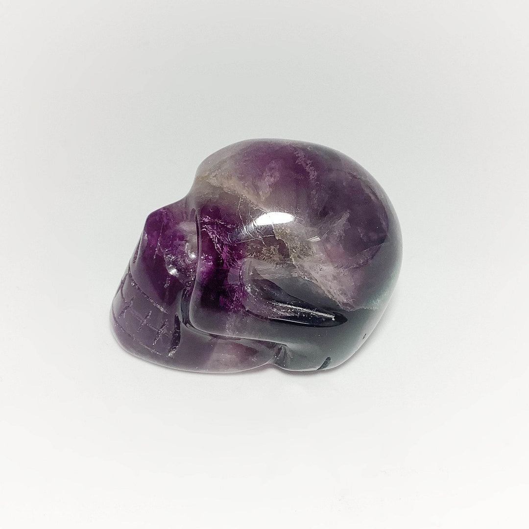 Carved Fluorite Skull - Rocks and Gems Canada