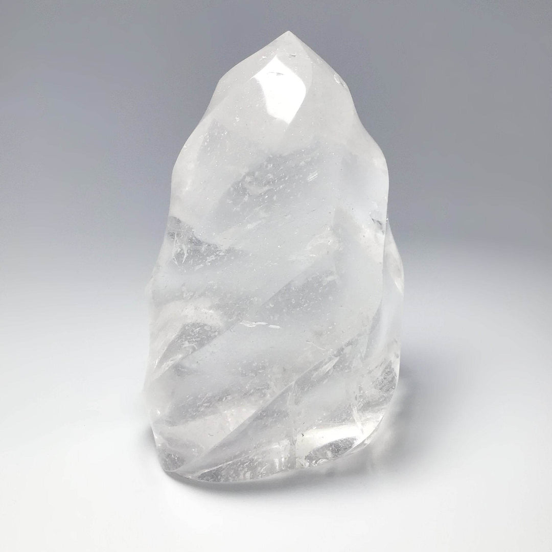 Carved Quartz Flame - Rocks and Gems Canada