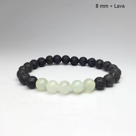 New Jade Beaded Bracelet - Rocks and Gems Canada