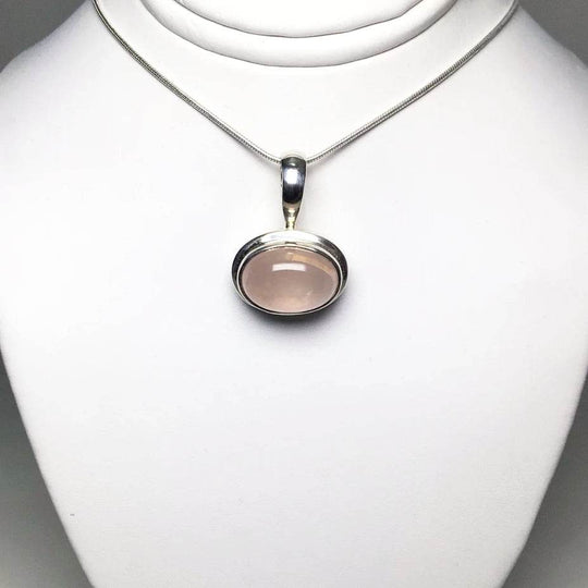 Rose Quartz Pendant - Rocks and Gems Canada