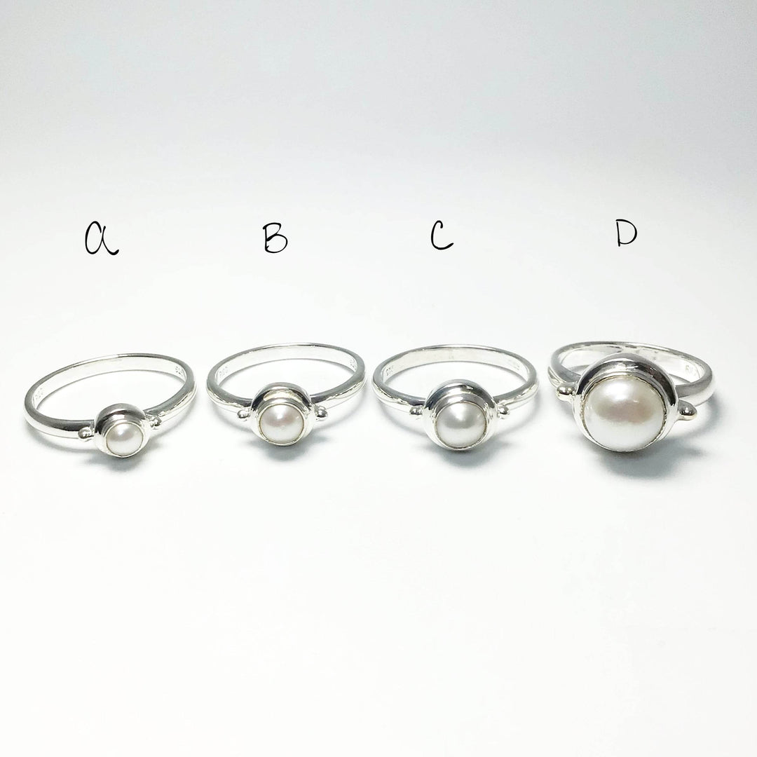 Freshwater Pearl Ring - Rocks and Gems Canada