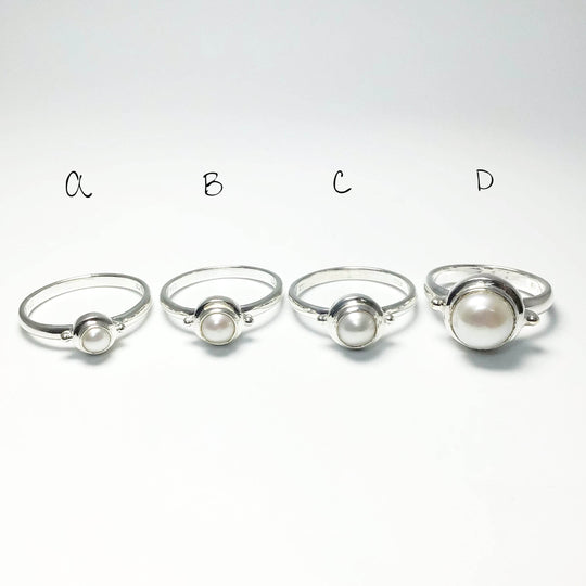 Freshwater Pearl Ring - Rocks and Gems Canada