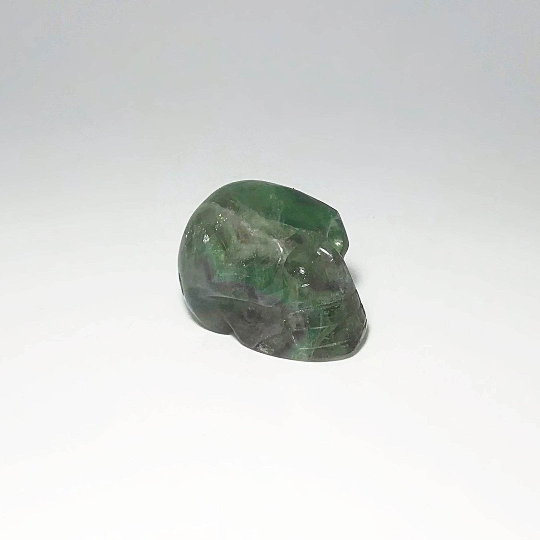 Carved Fluorite Skull - Rocks and Gems Canada