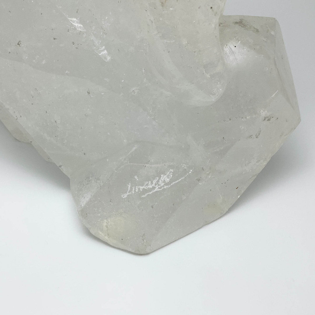 Quartz Bear Carving - Rocks and Gems Canada