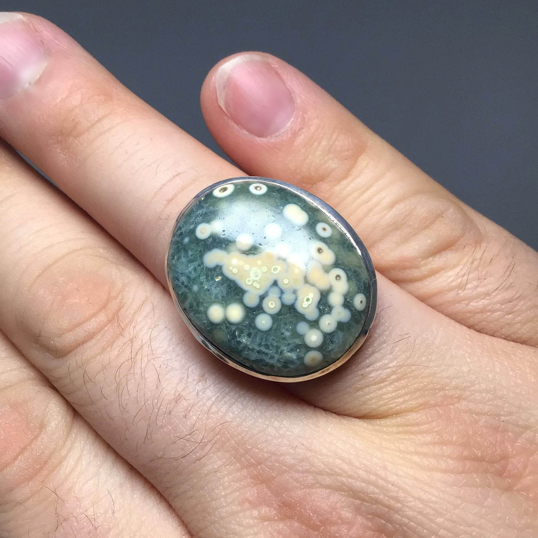 Ocean Jasper Ring - Rocks and Gems Canada