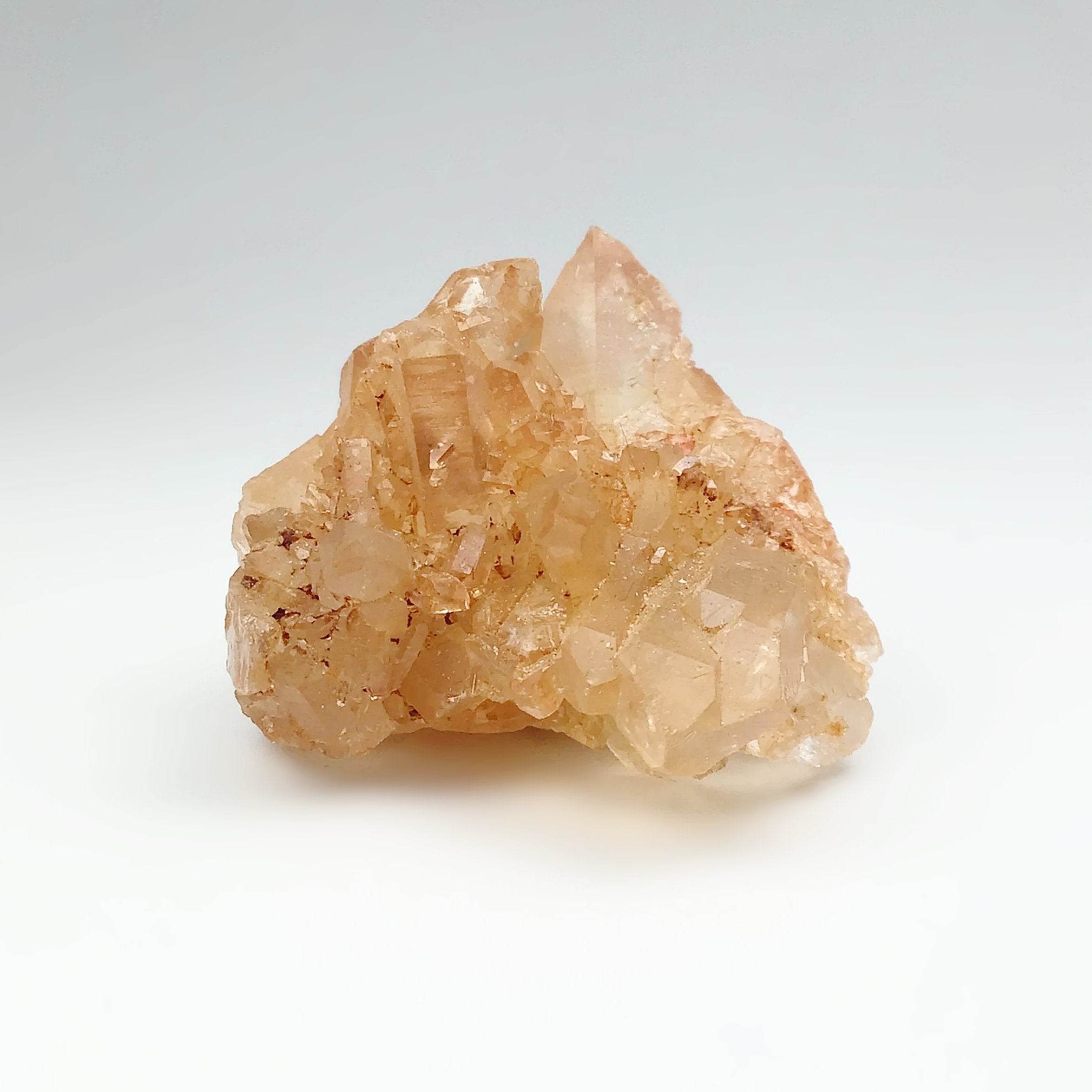 Tangerine Quartz Cluster - Rocks and Gems Canada