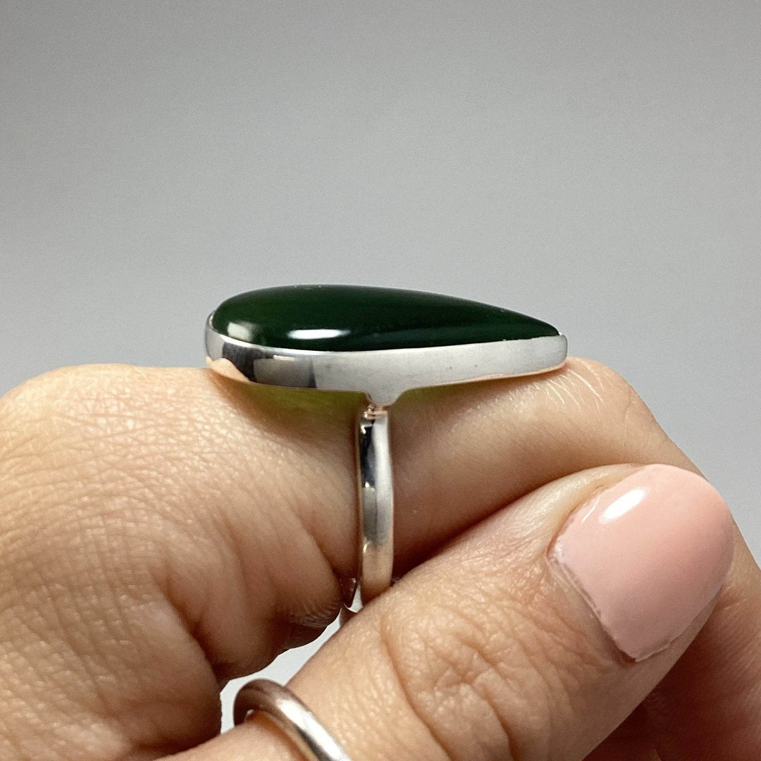 Canadian Jade Ring - Rocks and Gems Canada