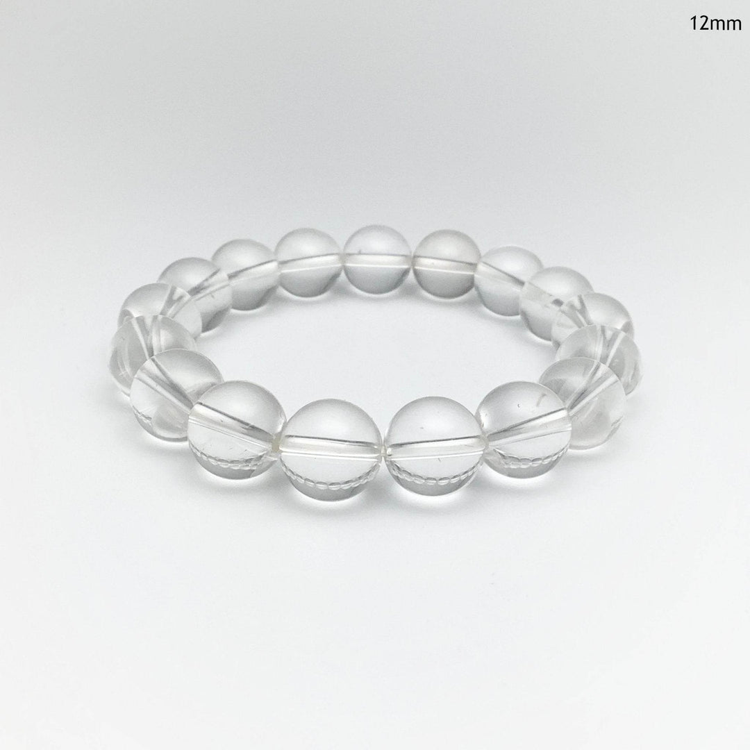 Clear Quartz Beaded Bracelet - Rocks and Gems Canada