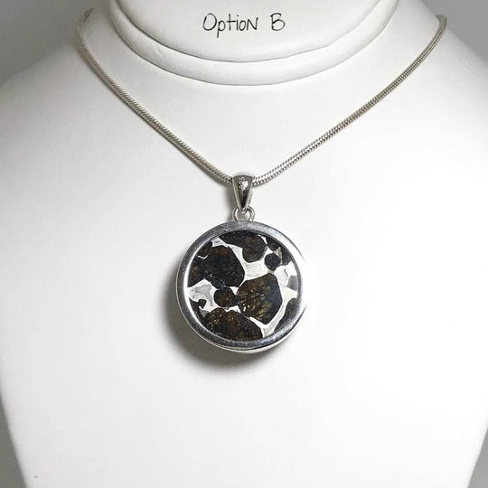 Sericho Meteorite Pendant - Rocks and Gems Canada