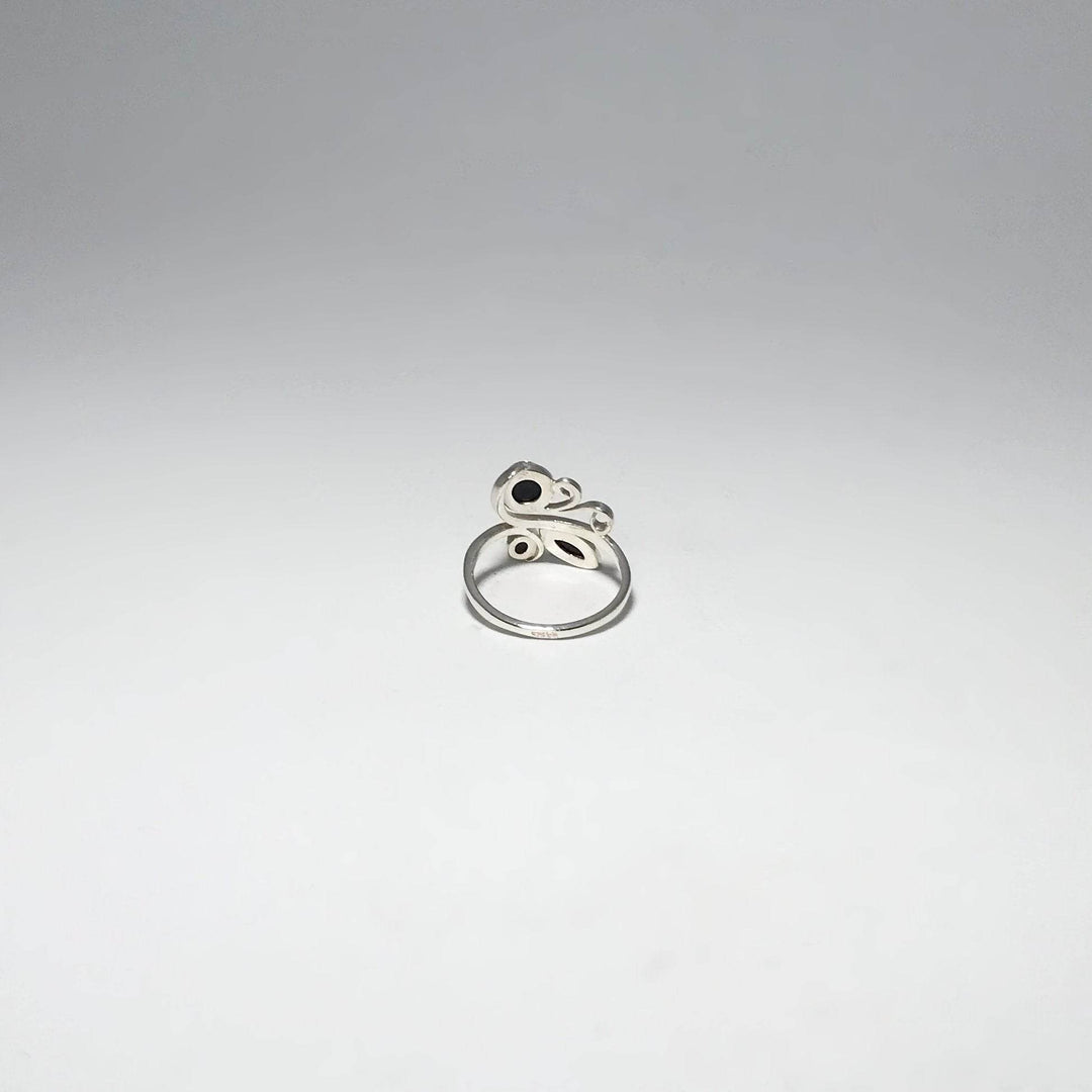 Green Amber Ring - Rocks and Gems Canada