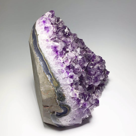 Amethyst Druze Cluster Stand Up - Rocks and Gems Canada