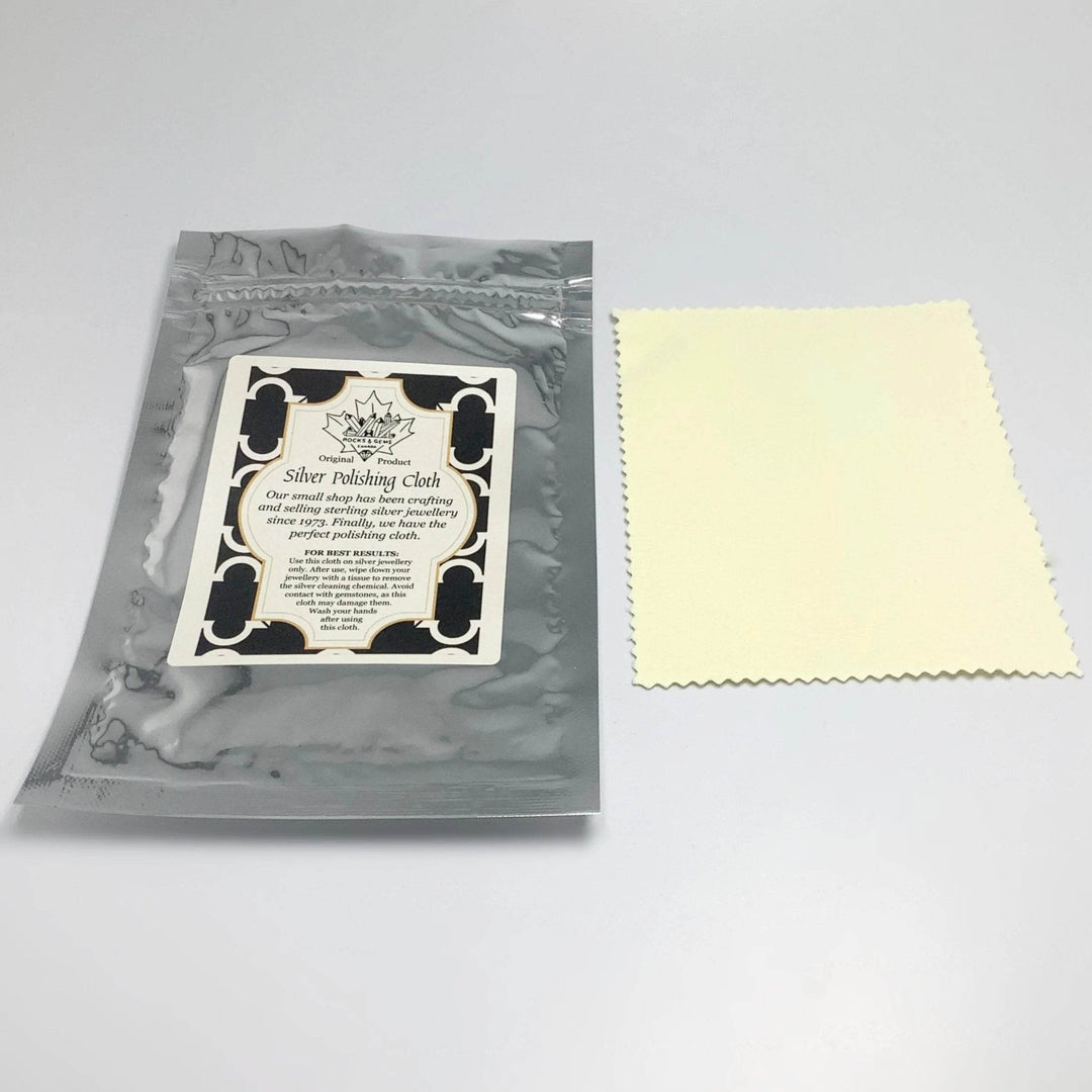 Silver Polishing Cloth - Rocks and Gems Original - Rocks and Gems Canada