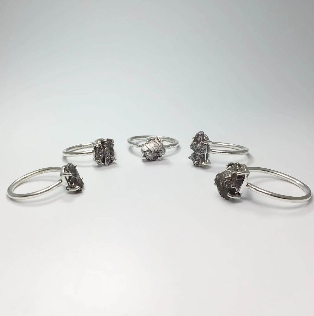 Campo Del Cielo Meteorite Ring - Rocks and Gems Canada