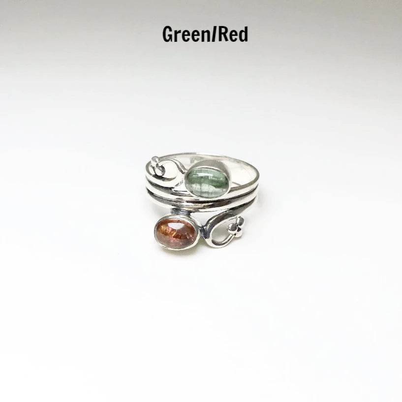 Mixed Tourmaline Ring - Rocks and Gems Canada