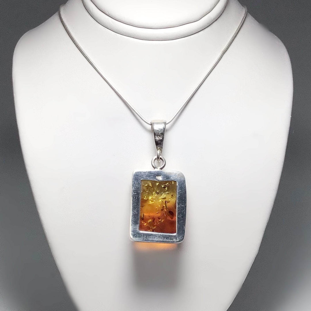 Ombre Amber Pendant - Rocks and Gems Canada