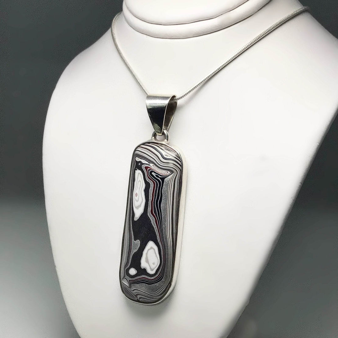 Fordite Pendant - Rocks and Gems Canada