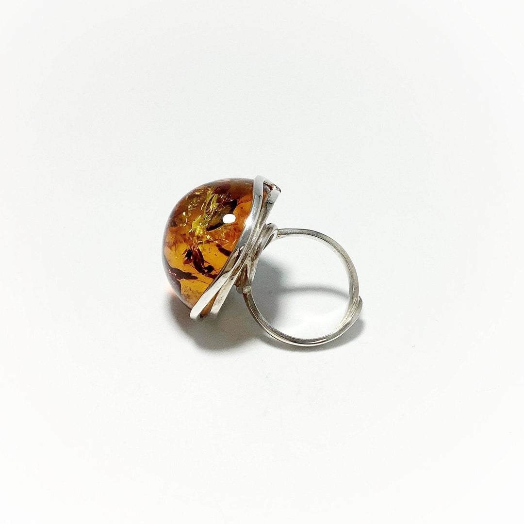 Ombre Amber Ring - Rocks and Gems Canada