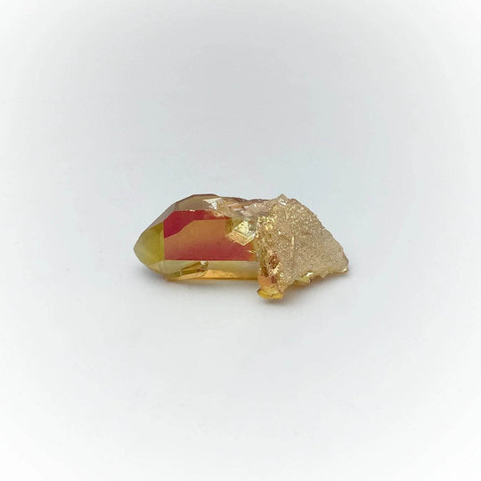 Sunset Aura Quartz Cluster - Rocks and Gems Canada