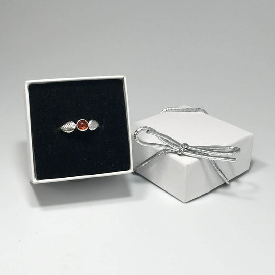 Cognac Amber Ring - Rocks and Gems Canada