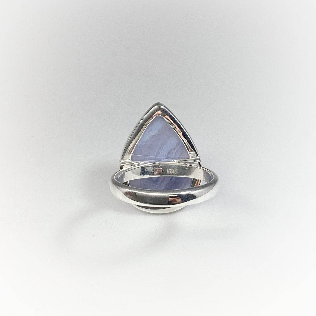 Blue Lace Agate Ring - Rocks and Gems Canada