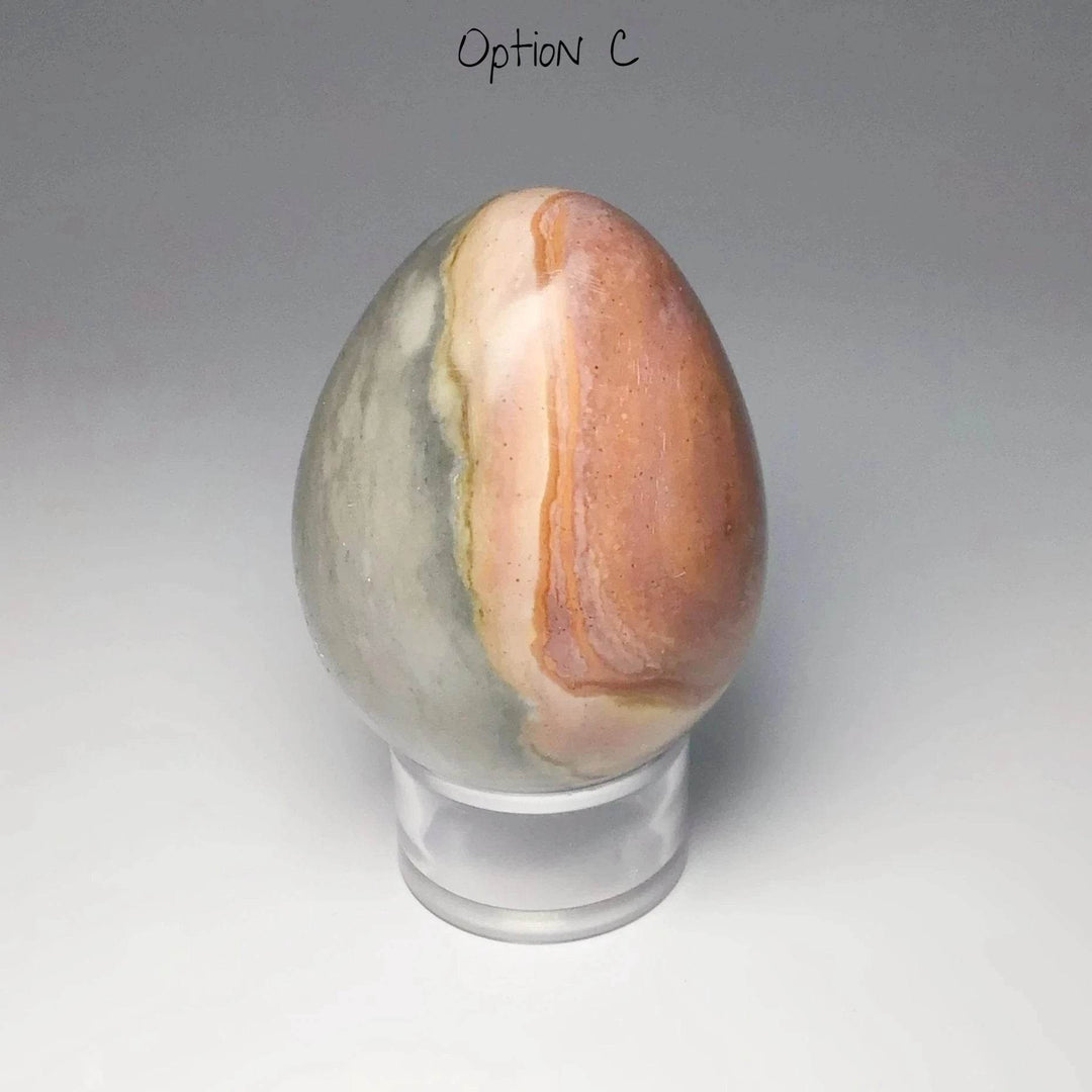 Polychrome Jasper Egg - Rocks and Gems Canada