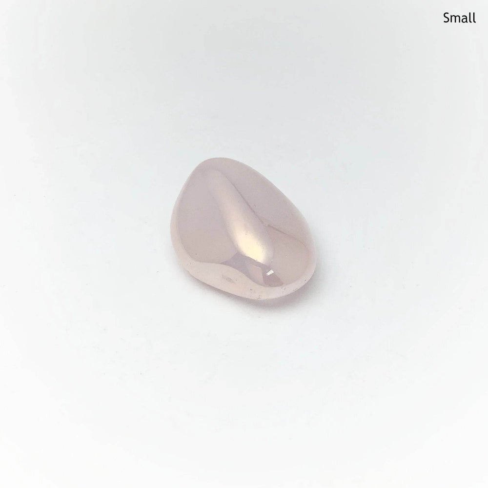 Opalescent Rose Quartz Tumble - Rocks and Gems Canada