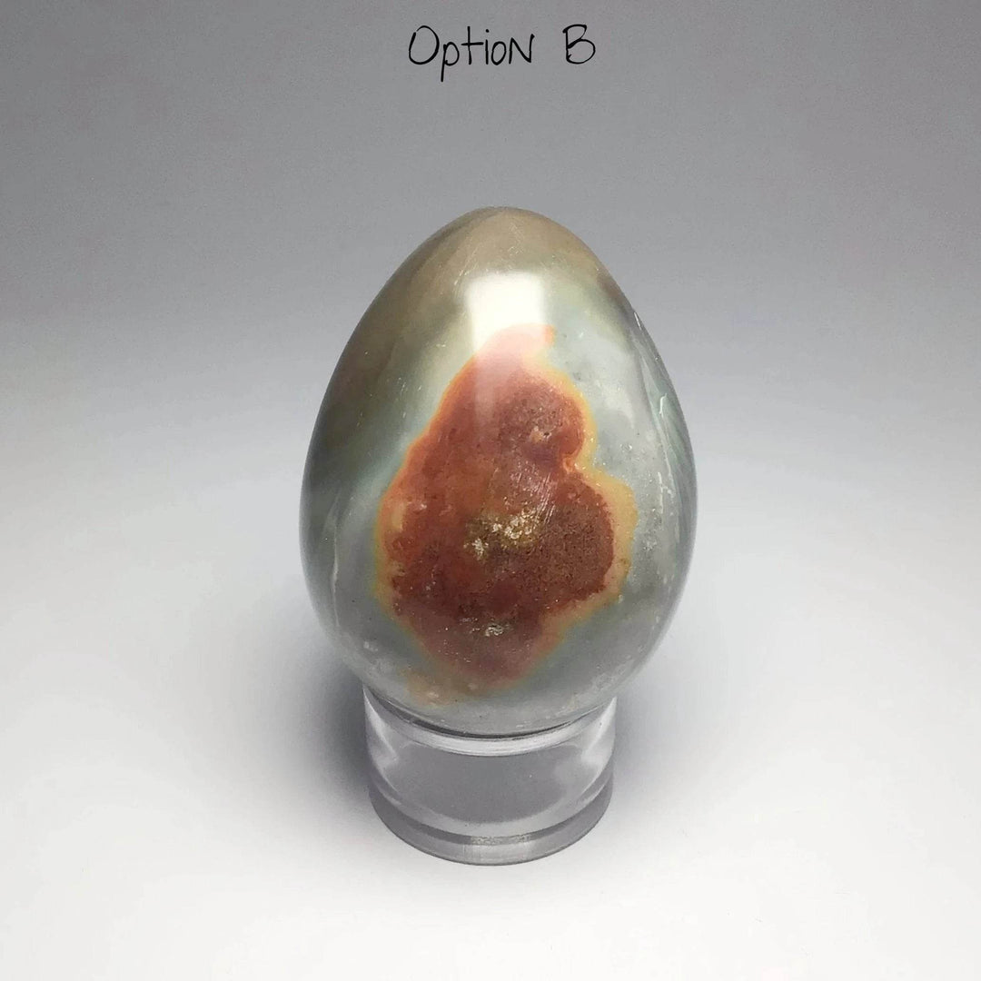 Polychrome Jasper Egg - Rocks and Gems Canada