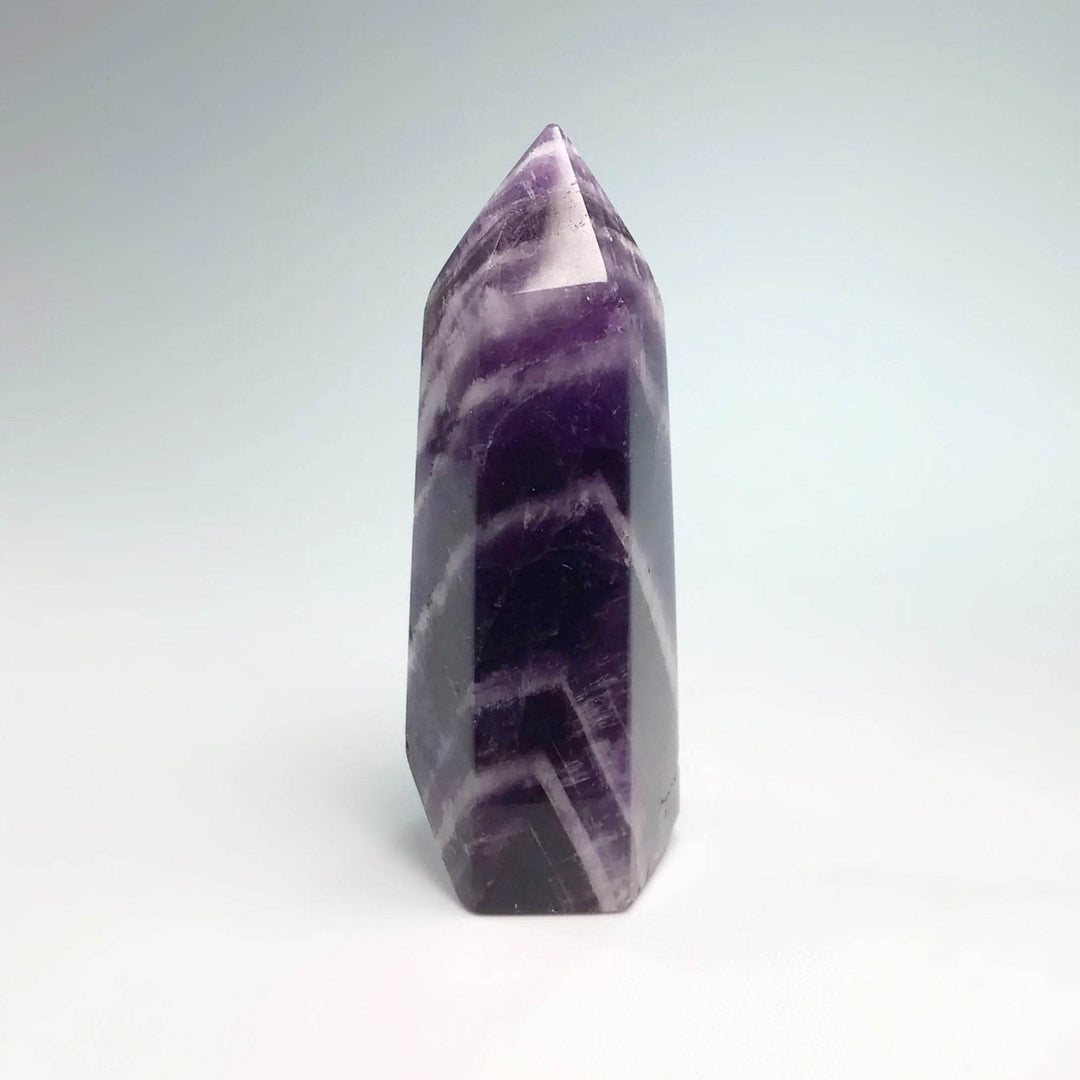 Chevron Amethyst Point - Rocks and Gems Canada