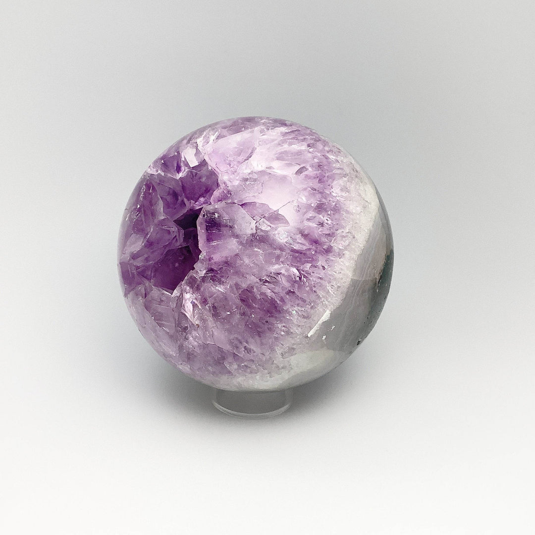 Amethyst Geode Sphere - Rocks and Gems Canada