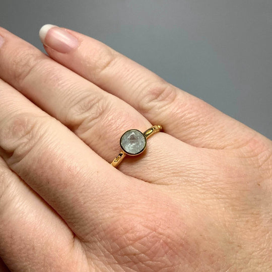 Aquamarine Ring - Rocks and Gems Canada