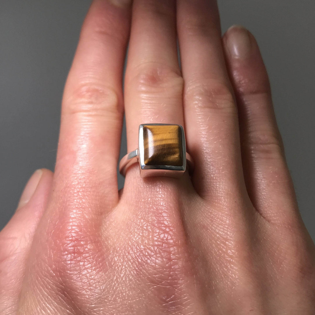 Tiger Eye Ring - Rocks and Gems Canada