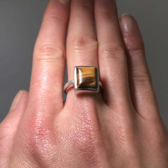 Tiger Eye Ring - Rocks and Gems Canada