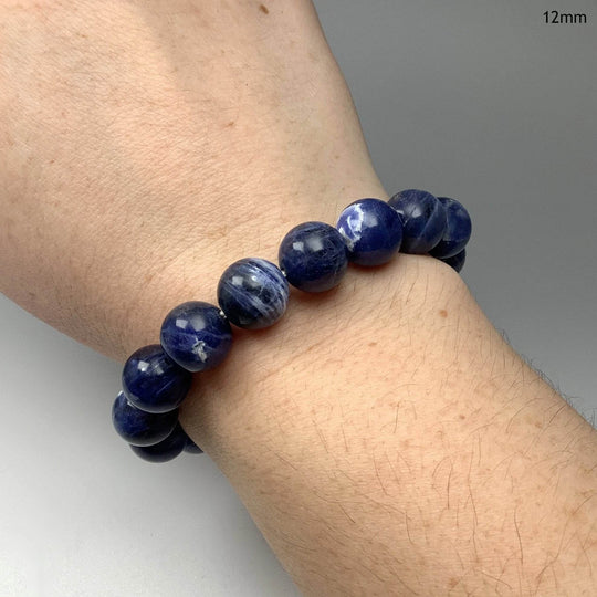 Sodalite Beaded Bracelet - Rocks and Gems Canada