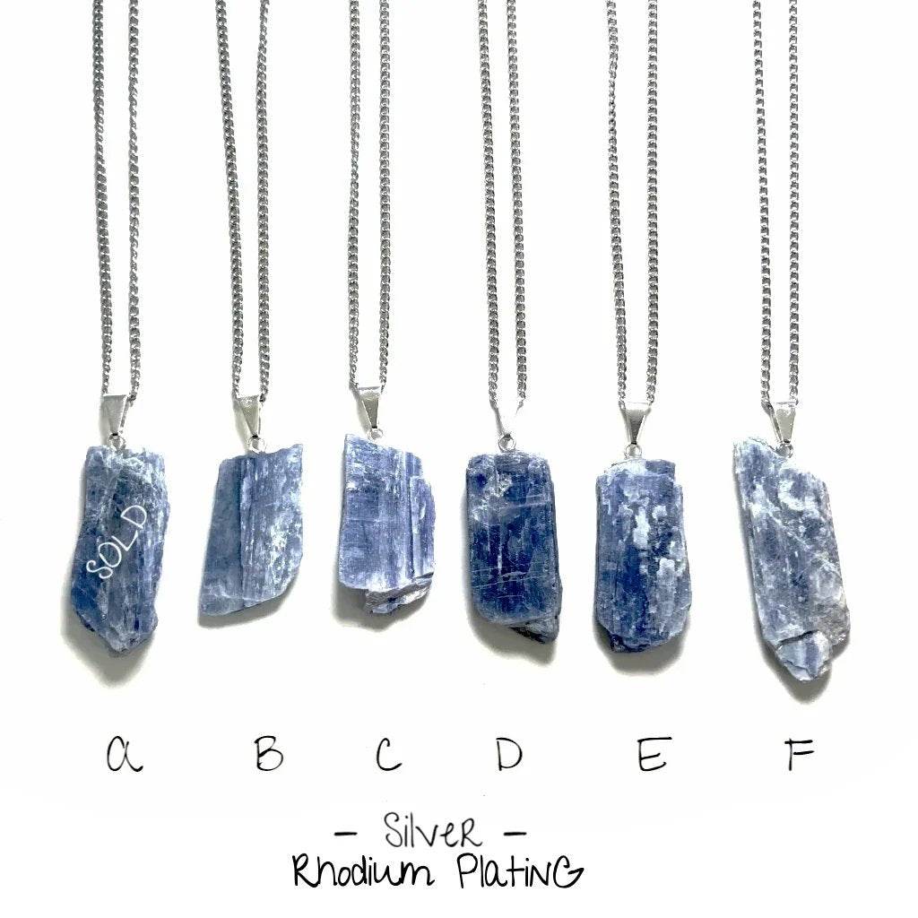 Kyanite Necklace - Rocks and Gems Canada