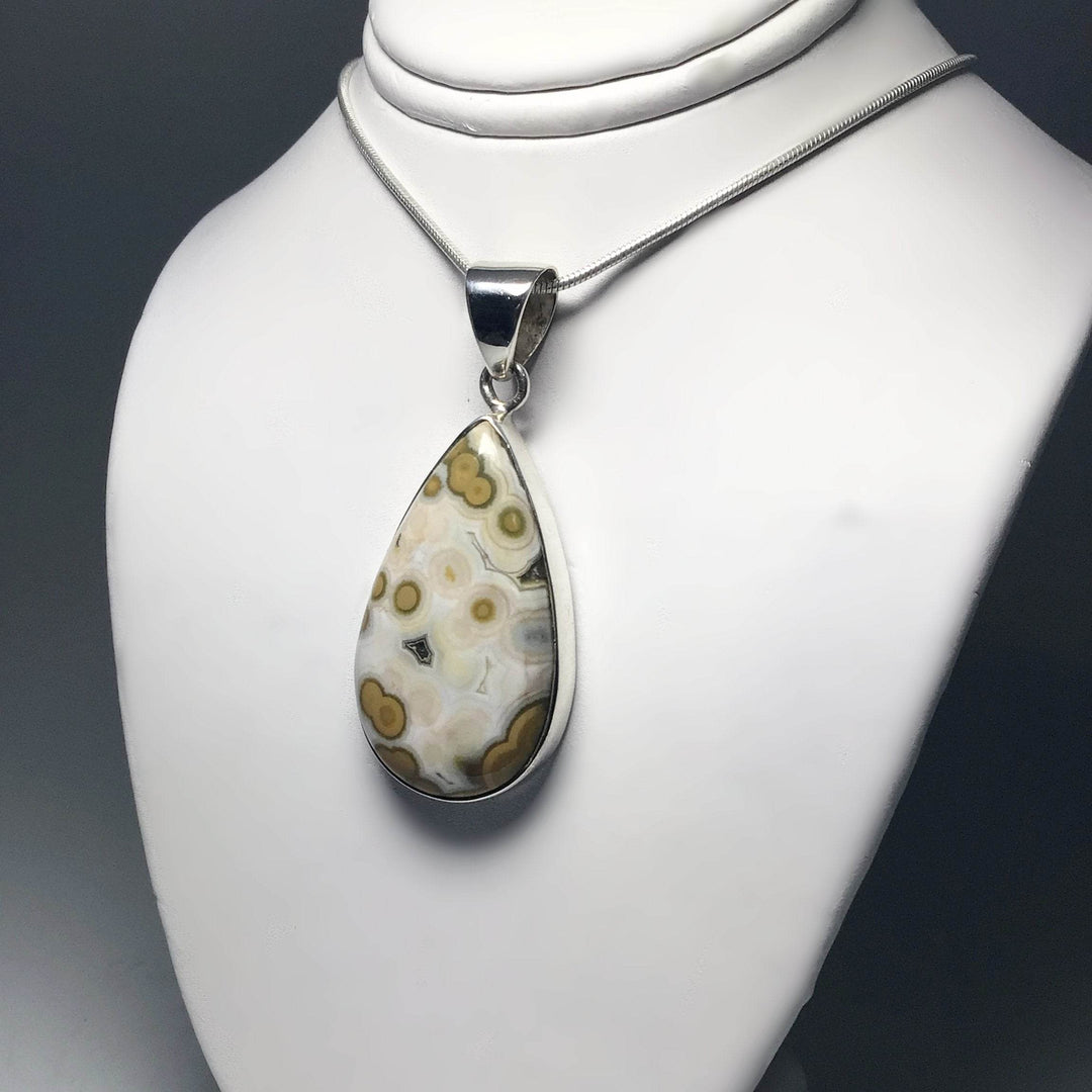 Ocean Jasper Pendant - Rocks and Gems Canada