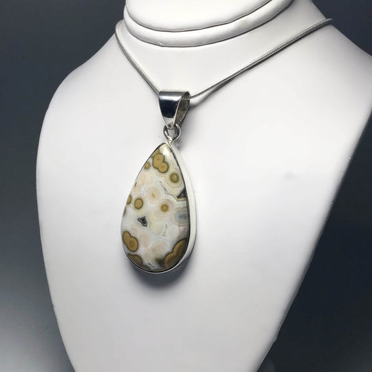 Ocean Jasper Pendant - Rocks and Gems Canada