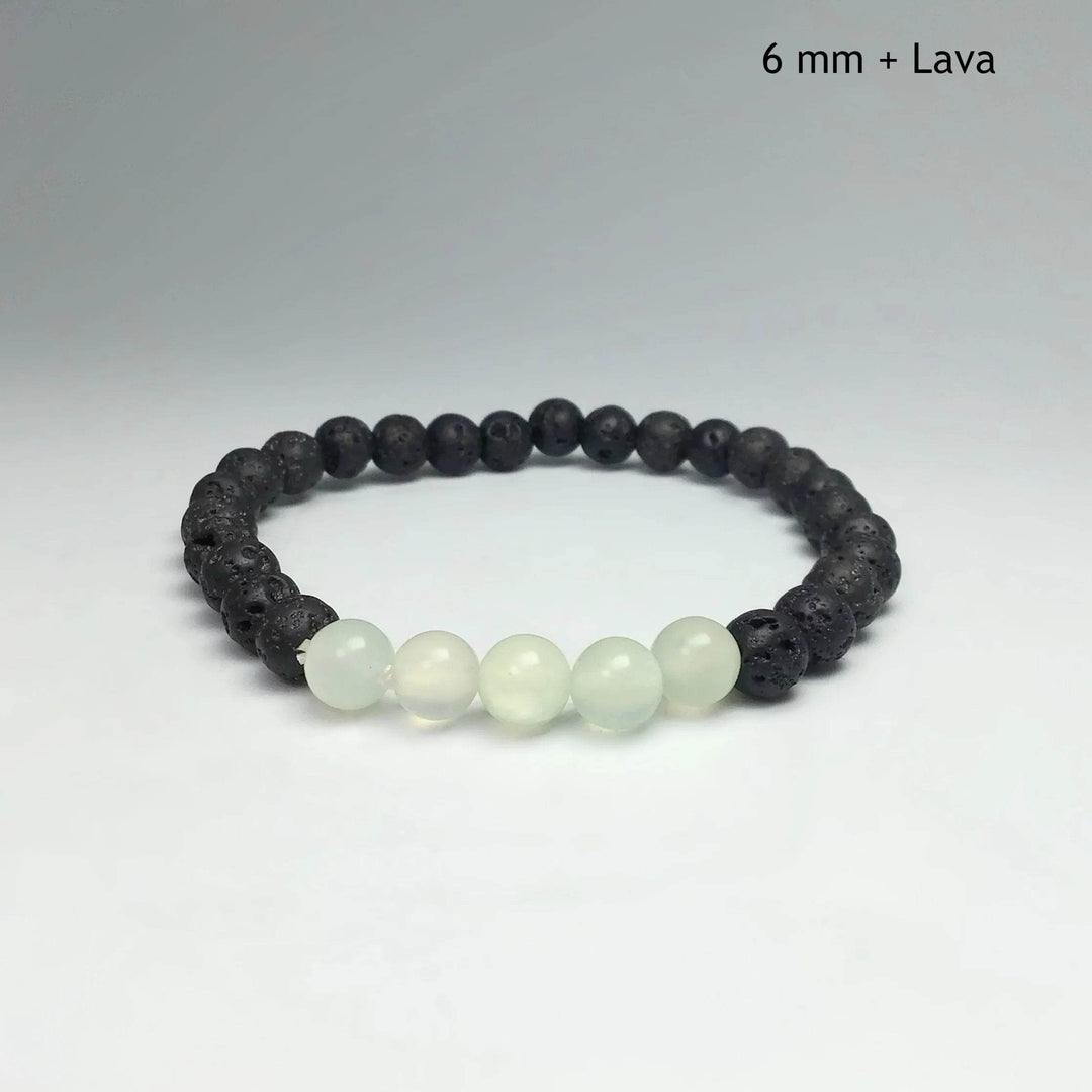 New Jade Beaded Bracelet - Rocks and Gems Canada