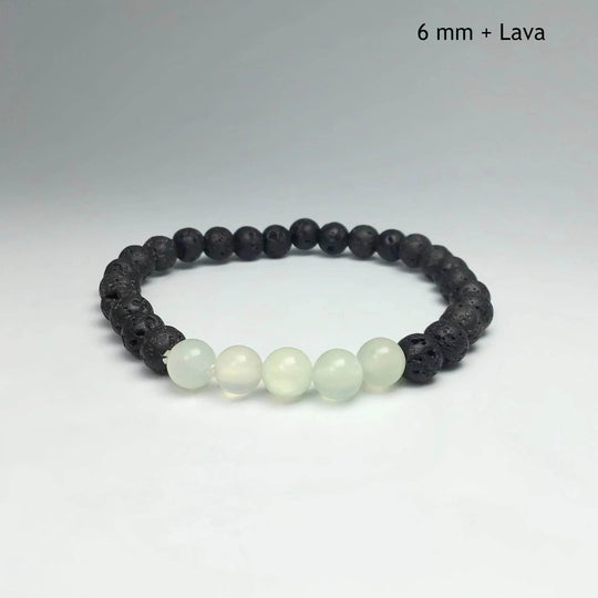 New Jade Beaded Bracelet - Rocks and Gems Canada