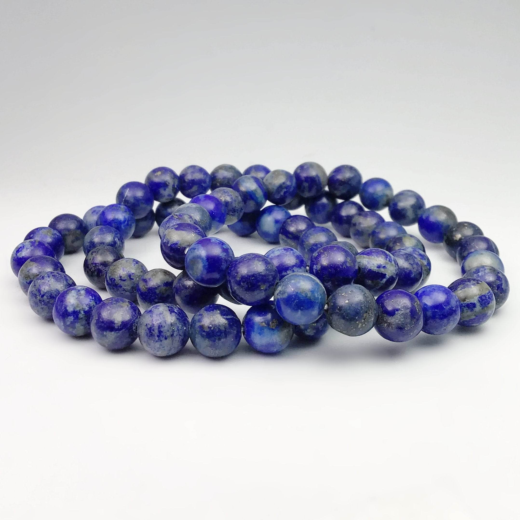 Lapis Lazuli Beaded Bracelet - Rocks and Gems Canada